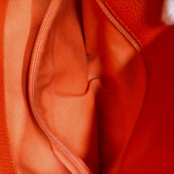Chanel Shoulder Bag Orange CaviarSkin 926-083025 - Picture 9 of 13
